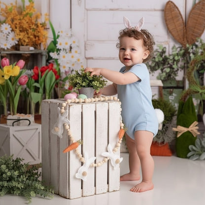 Handmade Easter Rabbit & Carrot Garland
